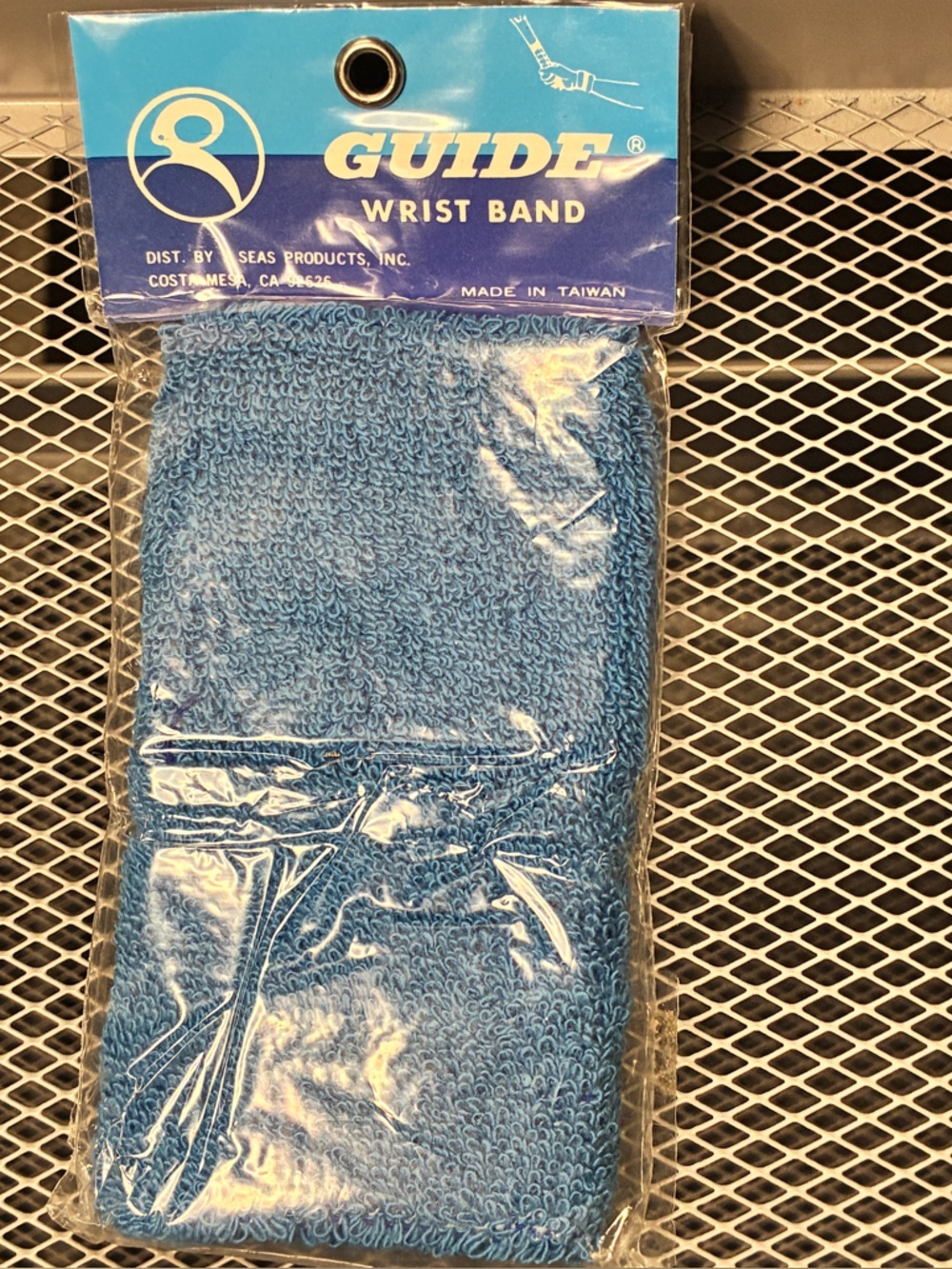 Vintage Guide Wrist Band 70's Blue New in Package